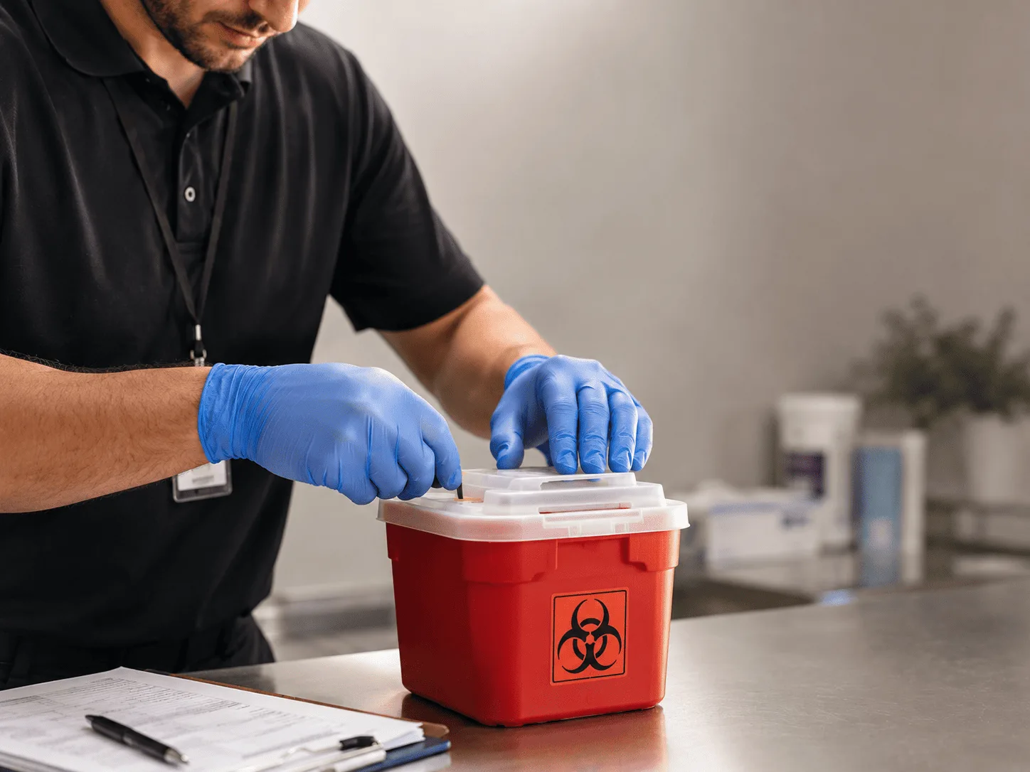 Why choose Sharps Waste Disposal in Lafferty, OH